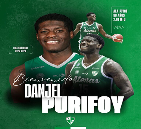 Danjel Purifol,Ala Pivot, Atenas 2025