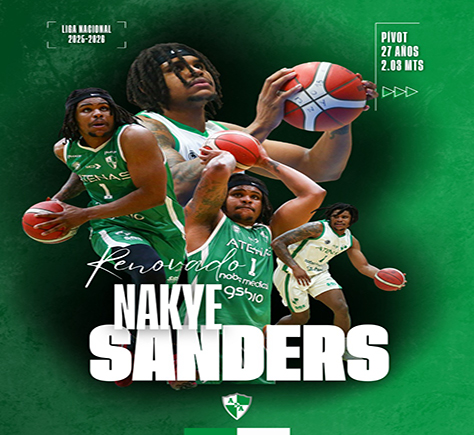 Nakye Sanders, Pivot, Atenas 2025